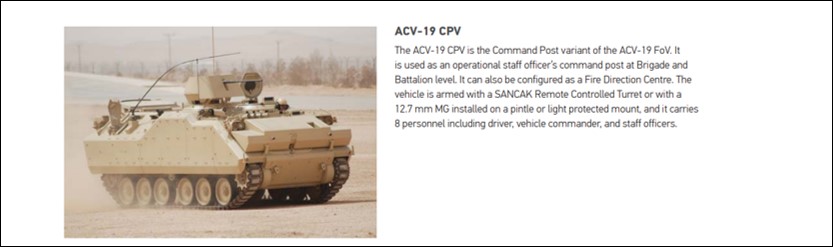 ACV 19 Turkish Amphibious Vehicle (J)